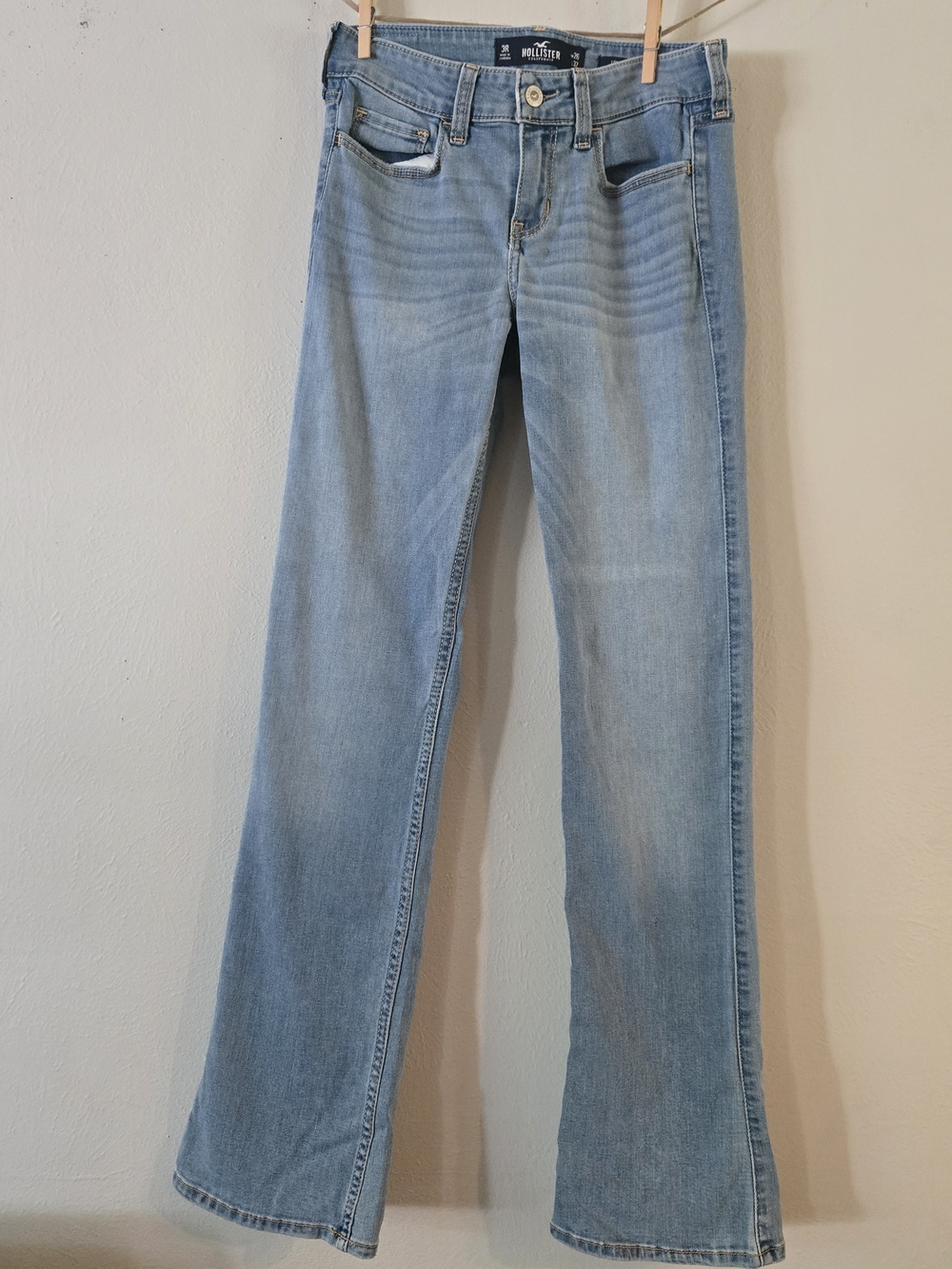 Hollister Light Blue Boot Cut Jeans